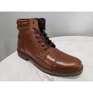 NEW NO BOX SIZE 13 Curt & Larson RUTLAND brown cognac‎ boots lace up ankle